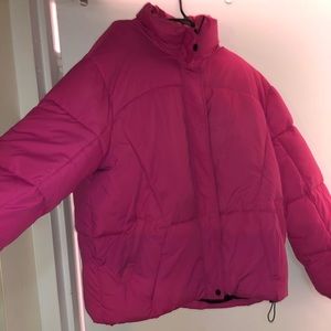 Misguided oversized puffer